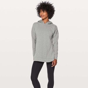 lululemon Heather Grey Cut Above Expression Hoodie